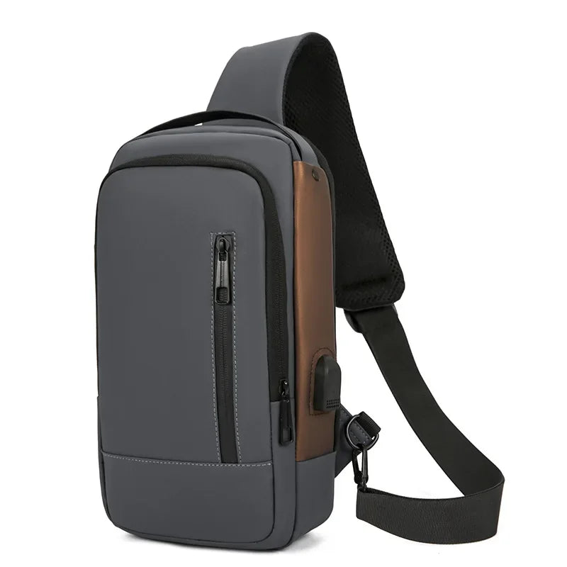 Anti-Theft Password Lock Crossbody Bag