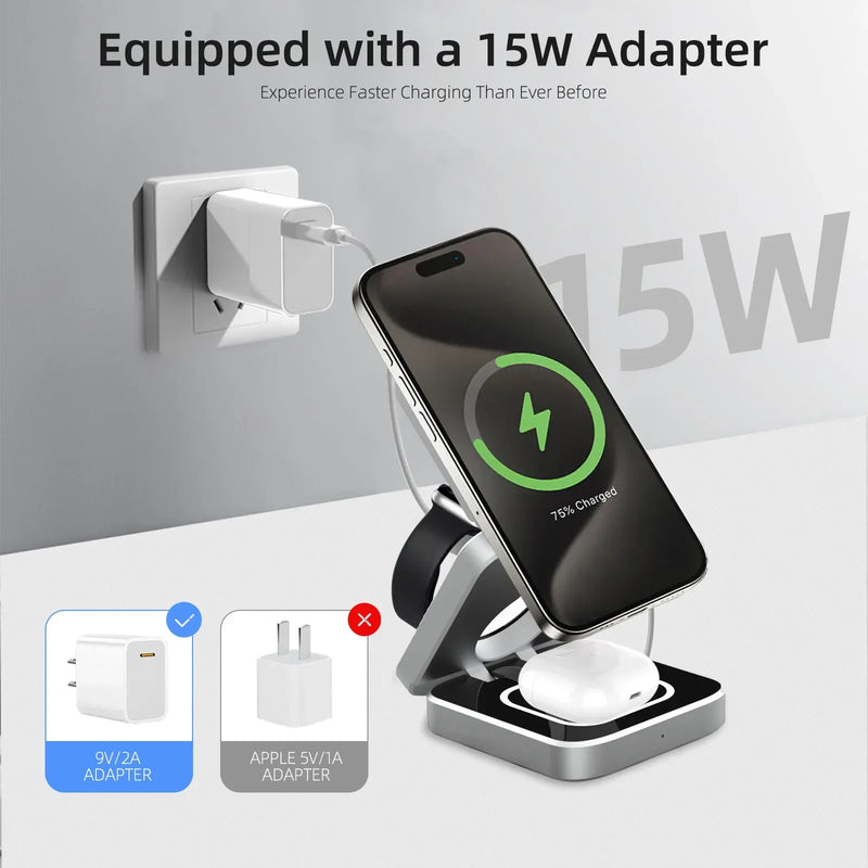 Magnetic Wireless Charging Station