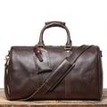 Vintage Leather Travel Tote – Stylish Bag