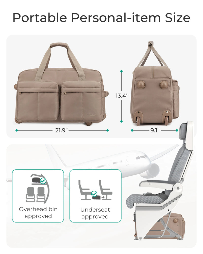 Waterproof Rolling Duffle Bag