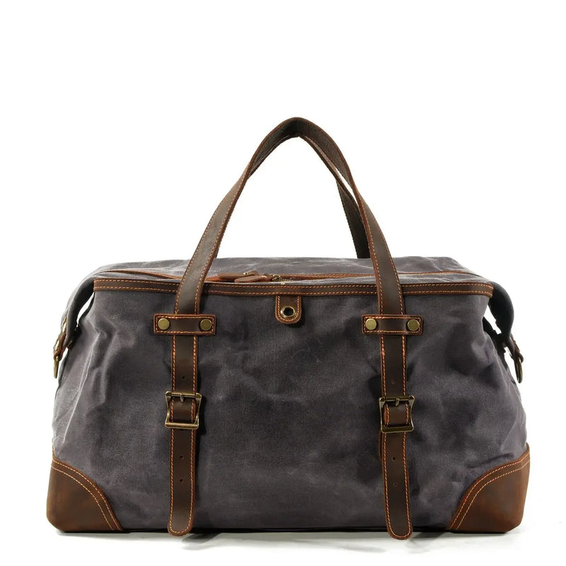 Leather Large Fitness Travel Bag