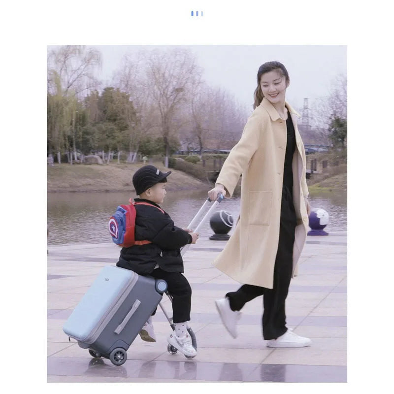 Kids Riding Stroller Travel Suitcase