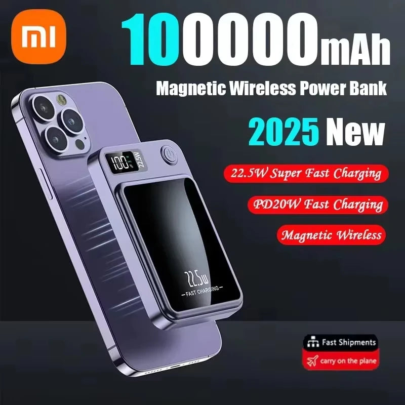 Wireless Magnetic Power Bank
