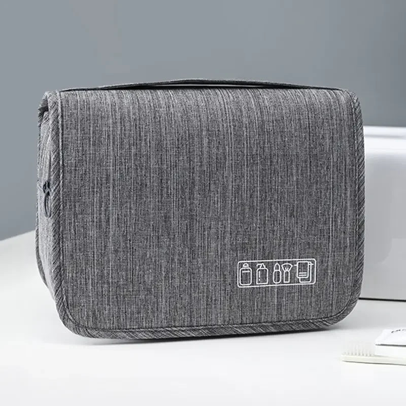 Foldable Hanging Toiletry & Makeup Bag