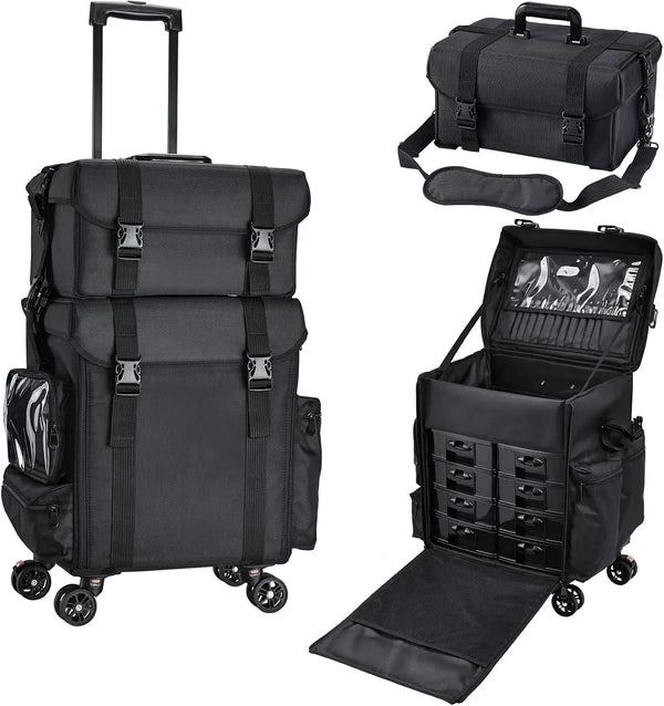 Professional 2in1 Travel Rolling Case