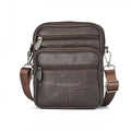 Men’s Leather Crossbody Messenger Bag