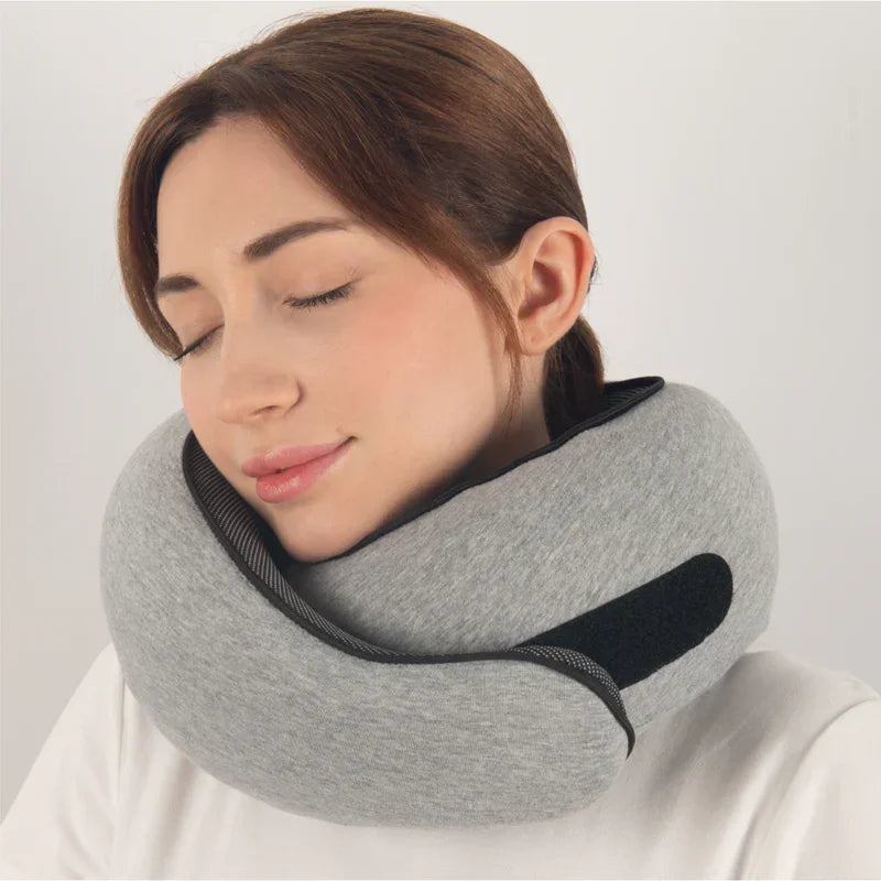 Memory Foam Travel Pillow – Neck Support