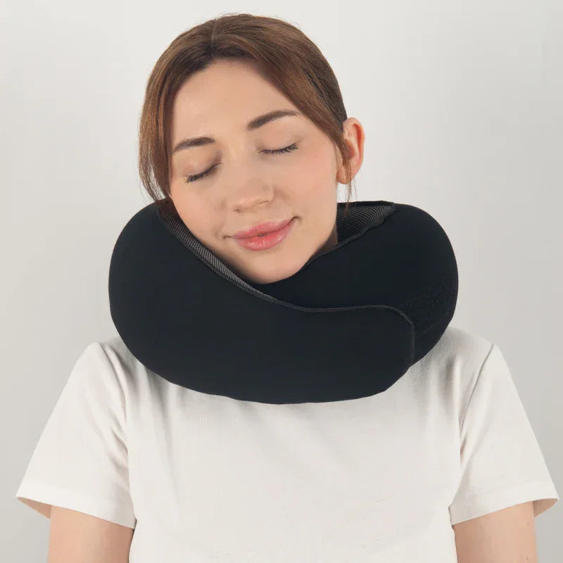 Memory Foam Travel Pillow – Neck Support
