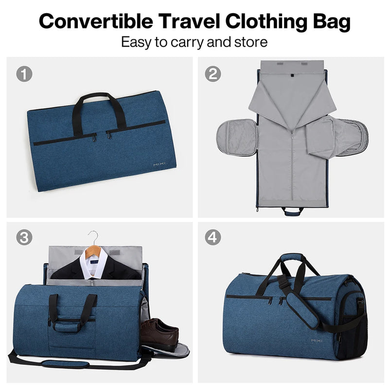 Travel 56L Convertible Duffle Bag