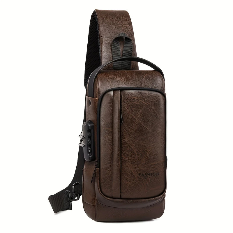 Anti-theft Password Lock Chest Bag