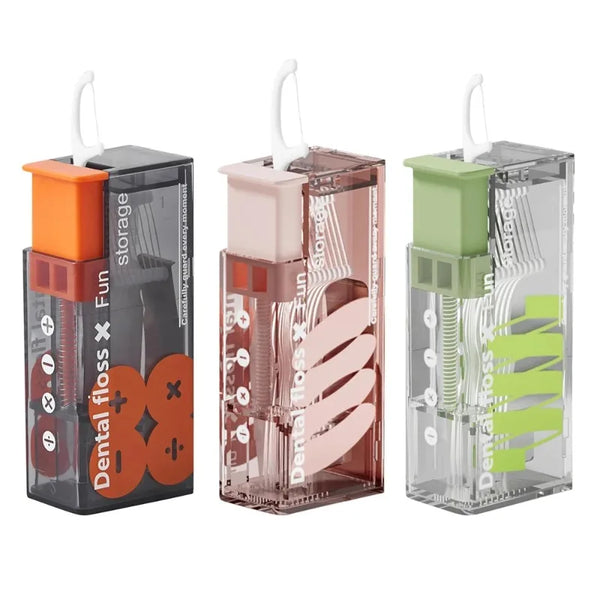 Mini Dental Floss Stick Storage Box