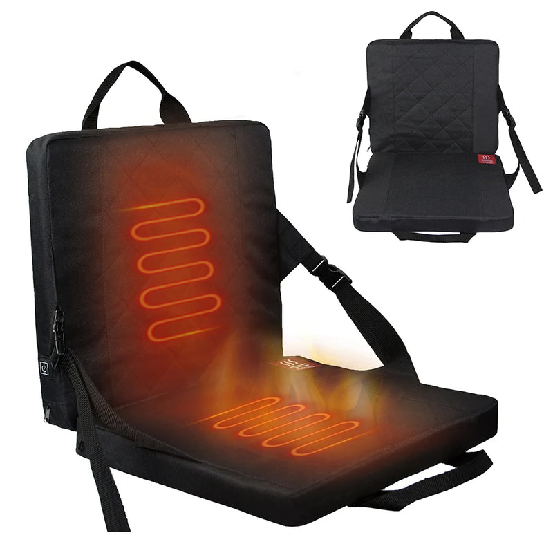 Foldable 3 Speed Chair Heated Cushion