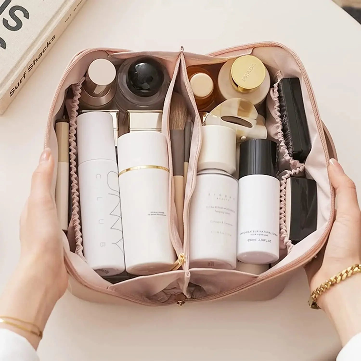 Waterproof Makeup Bag – Travel-Ready & Durable