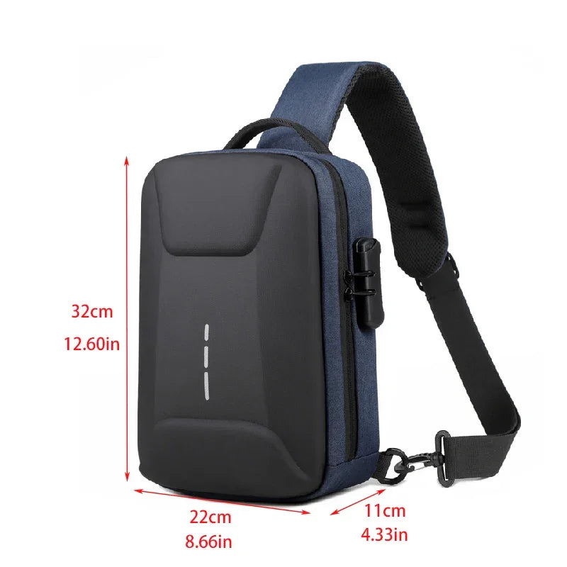 USB Charging Crossbody Bag