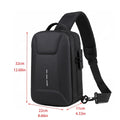 USB Charging Crossbody Bag