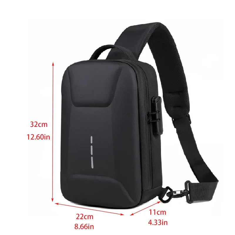 USB Charging Crossbody Bag