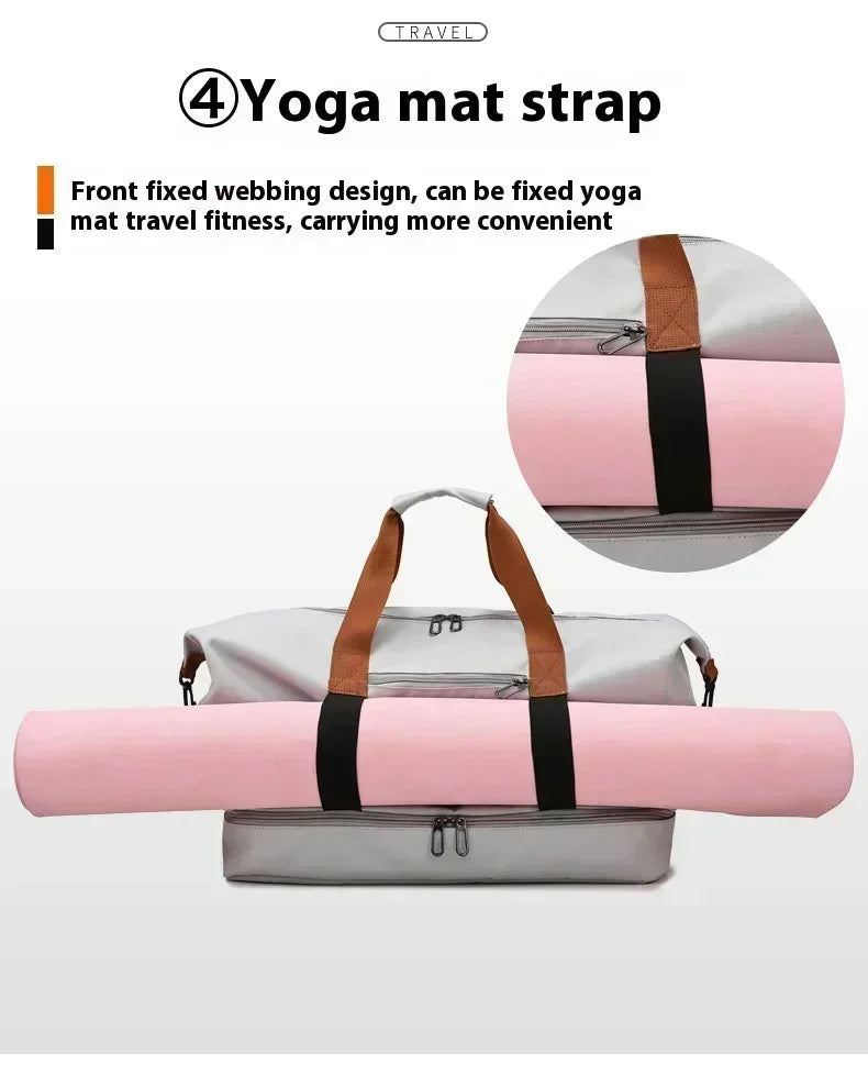 Large Capacity Waterproof Travel & Gym Bag