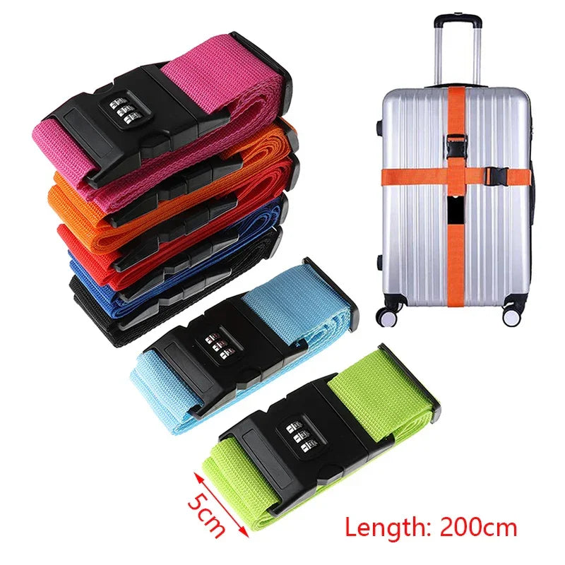 Travel Luggage Secure Lock Belt