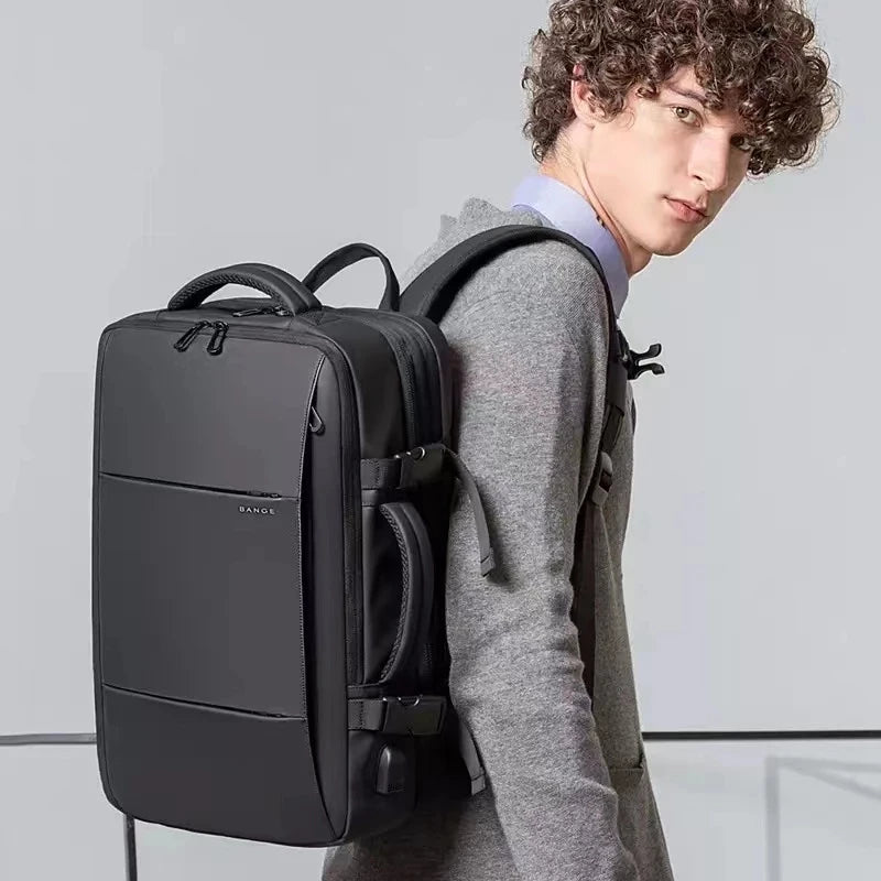 Expandable Business Travel Backpack – Durable & Waterproof
