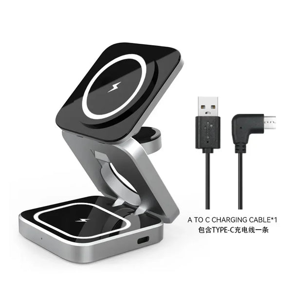 Magnetic Wireless Charging Station
