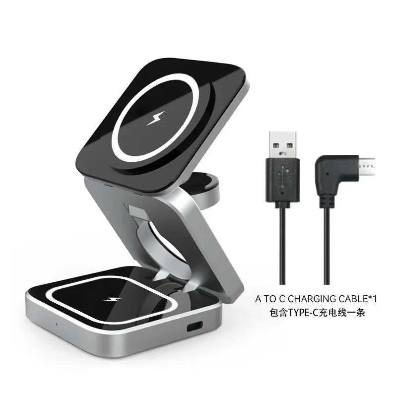 Magnetic Wireless Charging Station