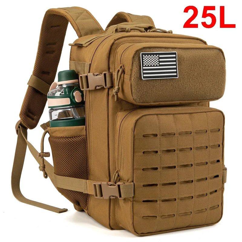 "Tactical Outdoor Survival Backpack