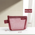 Mini Zipper Mesh Storage Bag