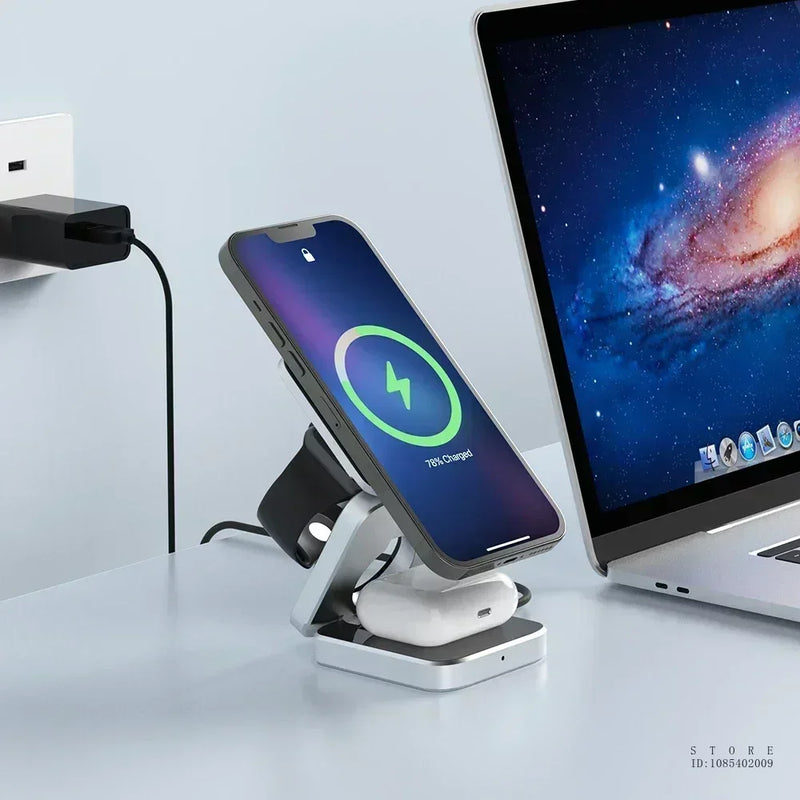 Magnetic Wireless Charging Station