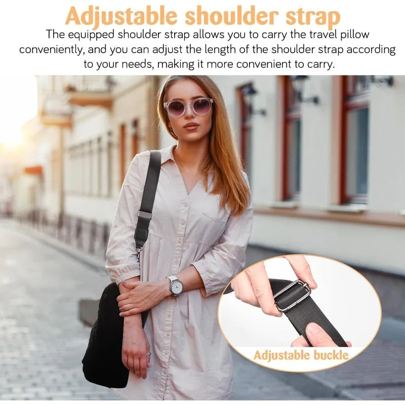 Self Filling Travel Neck Pillow