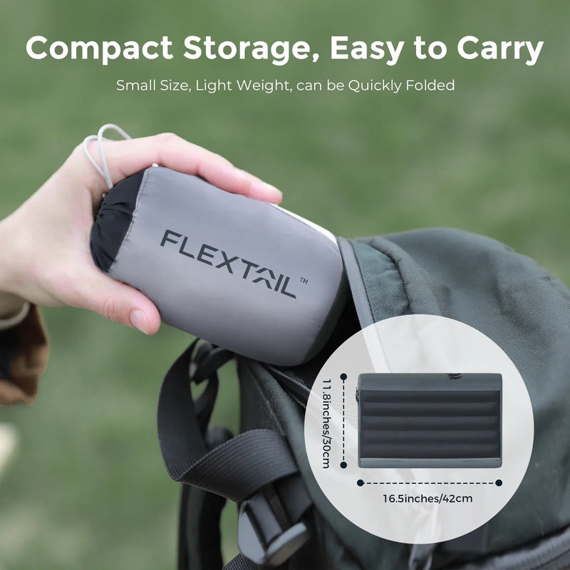 Inflatable Ergonomic Camping Pillow