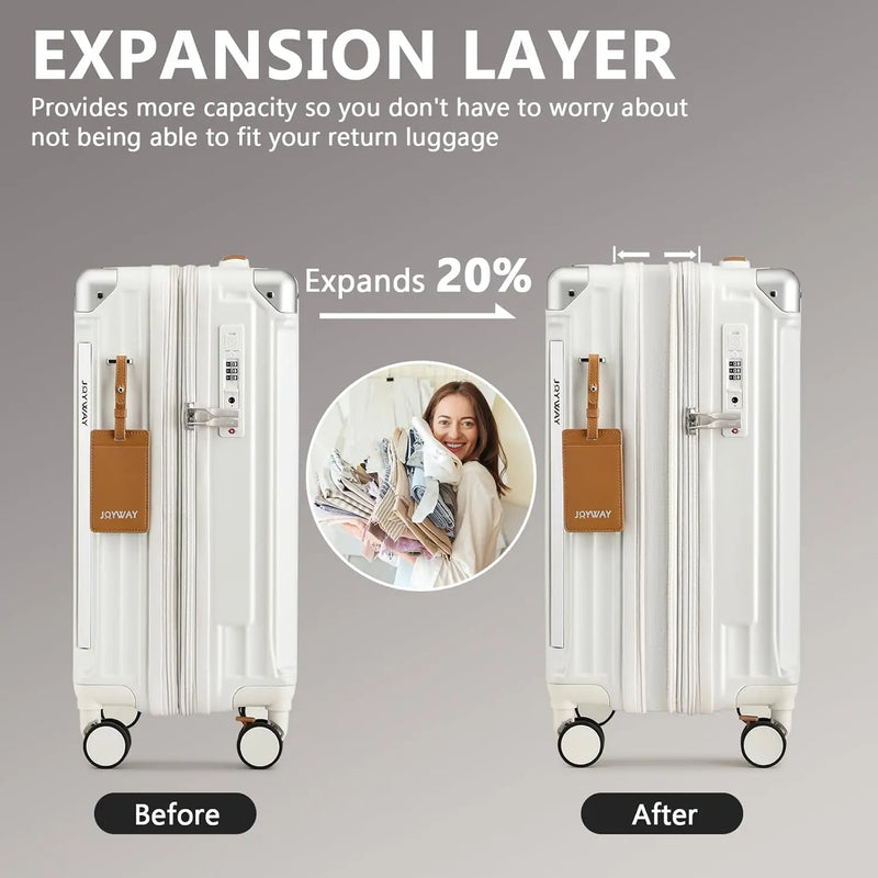Expandable Lightweight Single Luggage