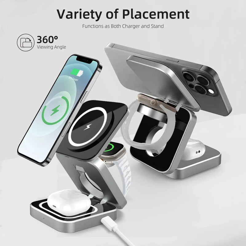 Magnetic Wireless Charging Station