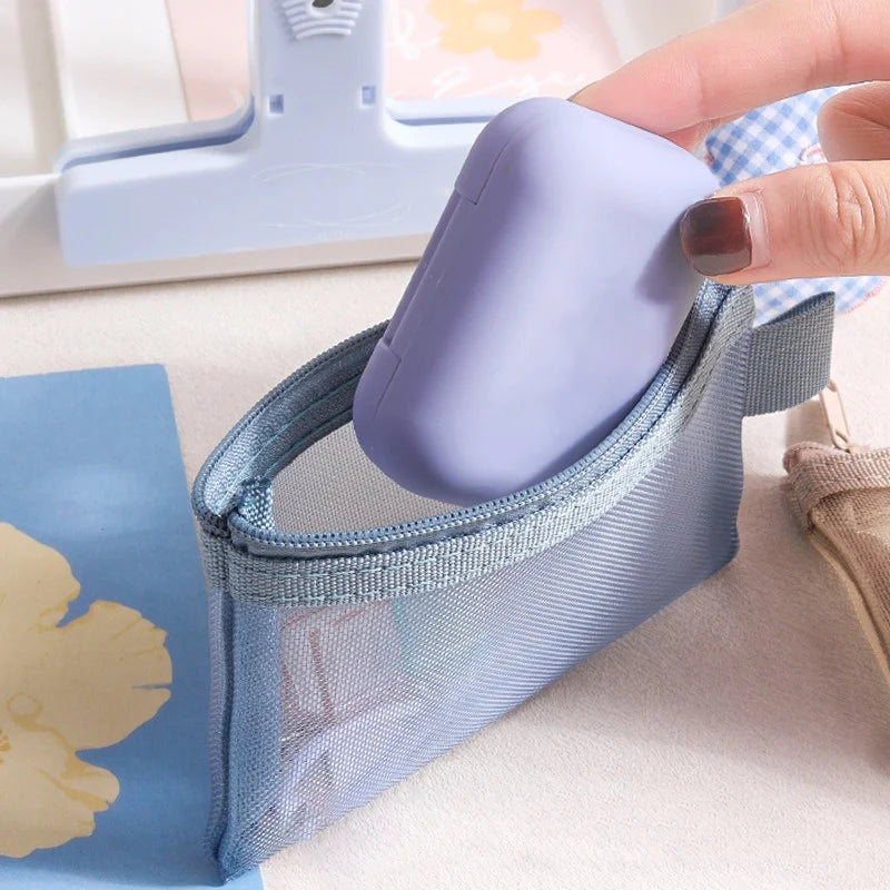 Mini Zipper Mesh Storage Bag
