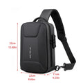 USB Charging Crossbody Bag