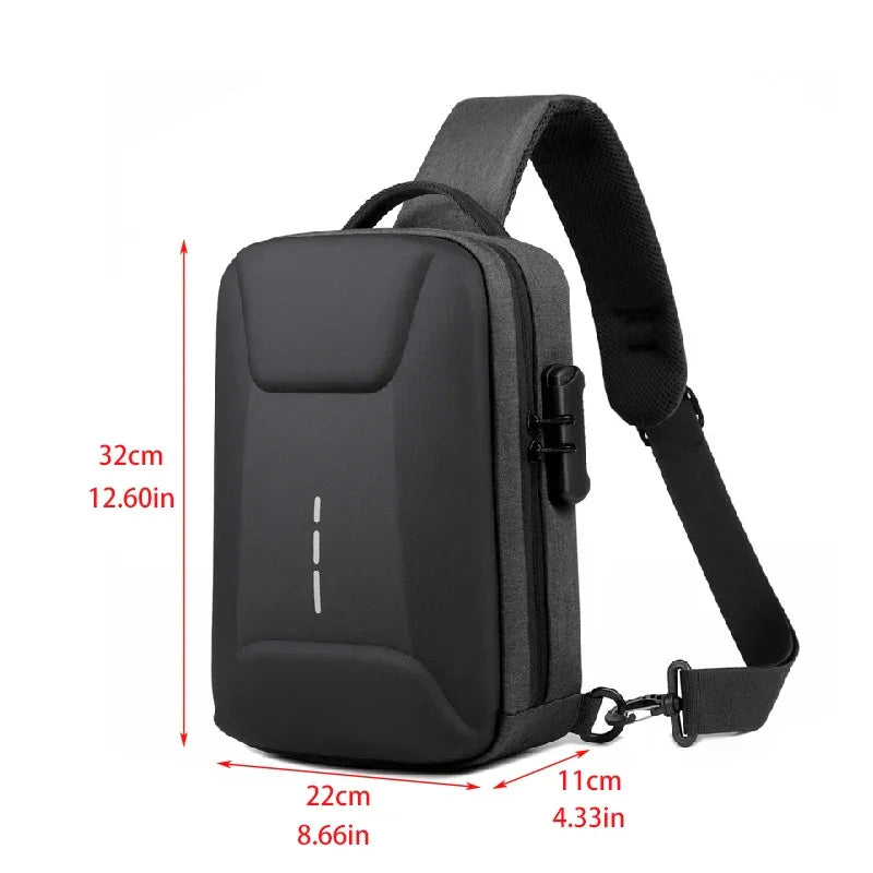 USB Charging Crossbody Bag