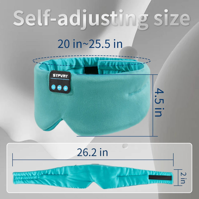 Wireless Soft Sleep Mask Headphones