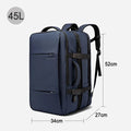 BExpandable USB Travel Backpack