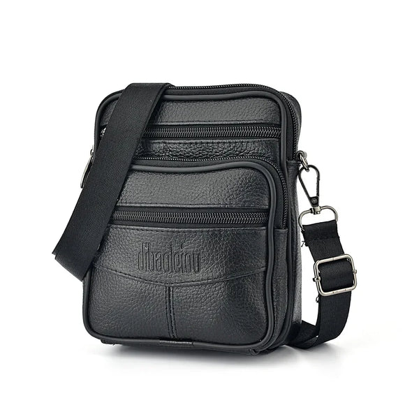 Men’s Leather Crossbody Messenger Bag