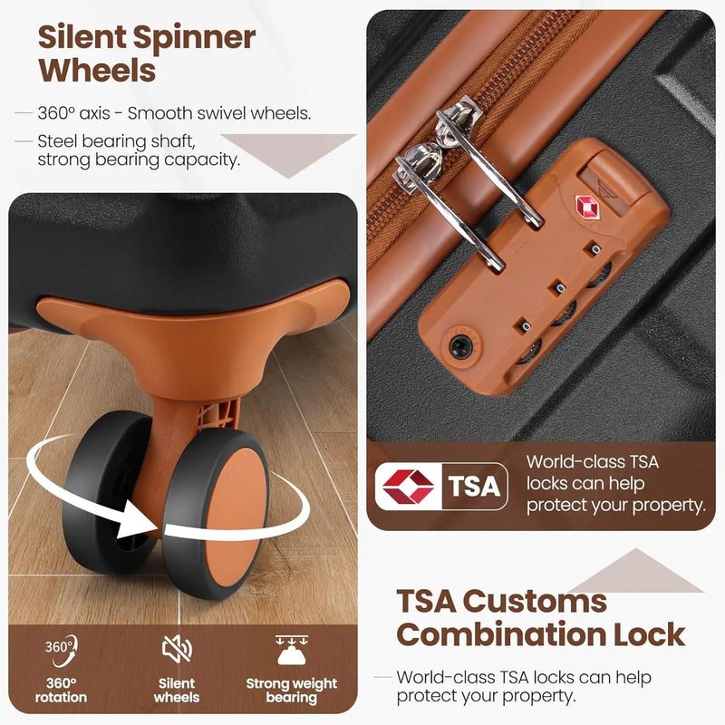 Spinner Wheel ABS Hardshell Luggage
