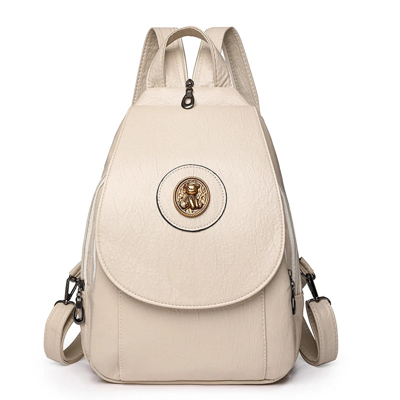 Fashionable Soft leather backpack