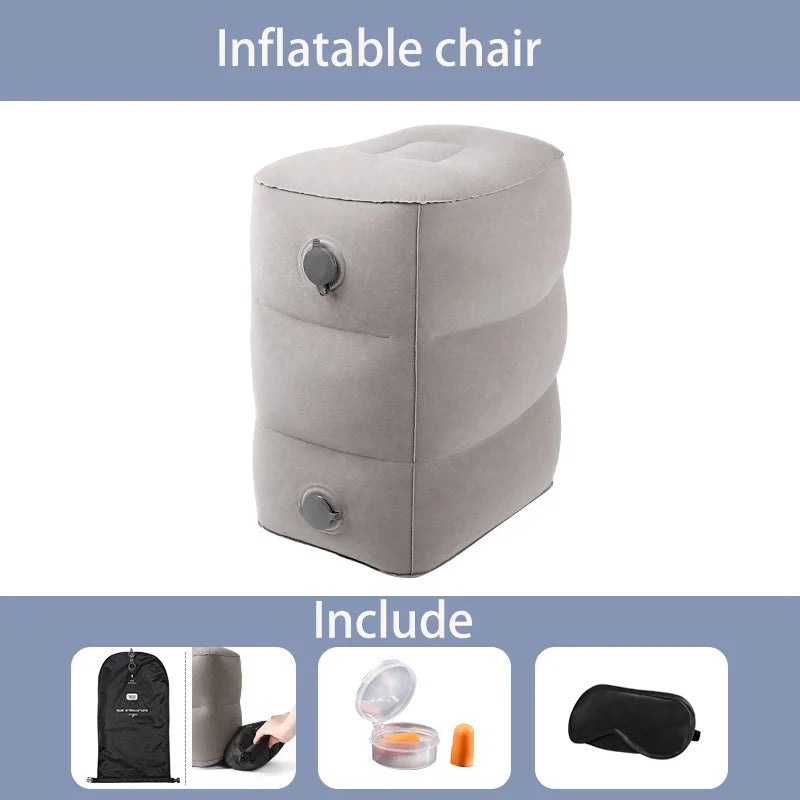 Travel Car Inflatable Foot Pad