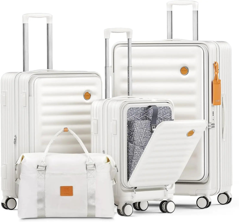 Front Pocket PC Hardside Durable Luggage