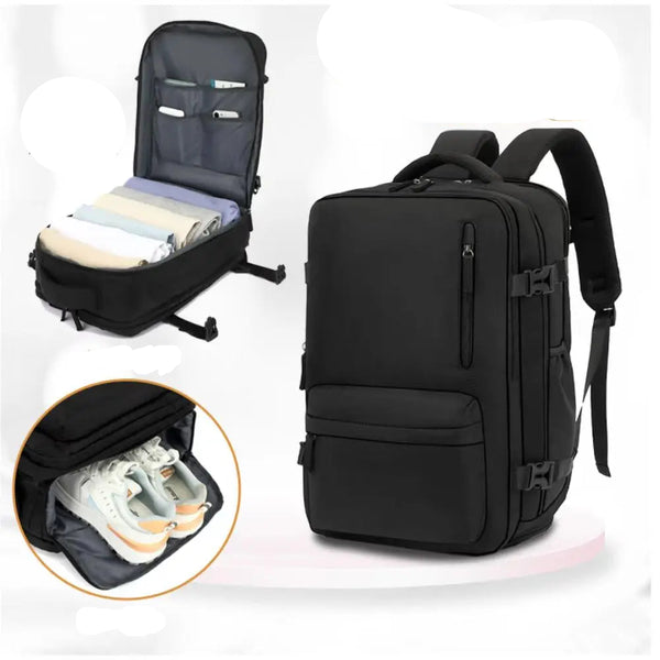 Men multifunctional luggage backpack