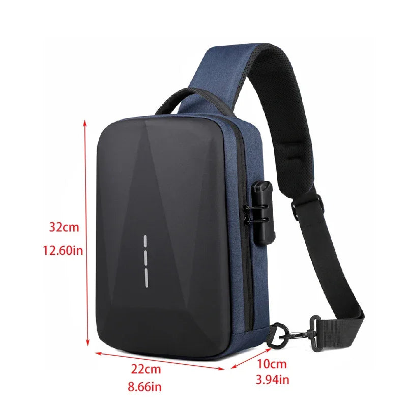 USB Charging Crossbody Bag