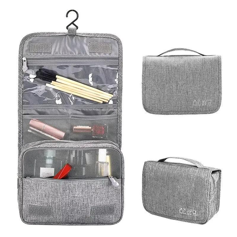Foldable Hanging Toiletry & Makeup Bag
