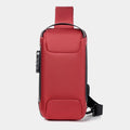 Men'S Usb Crossbody Bag