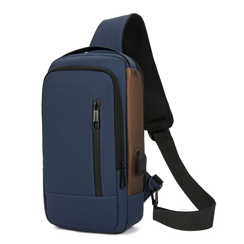 Anti-Theft Password Lock Crossbody Bag
