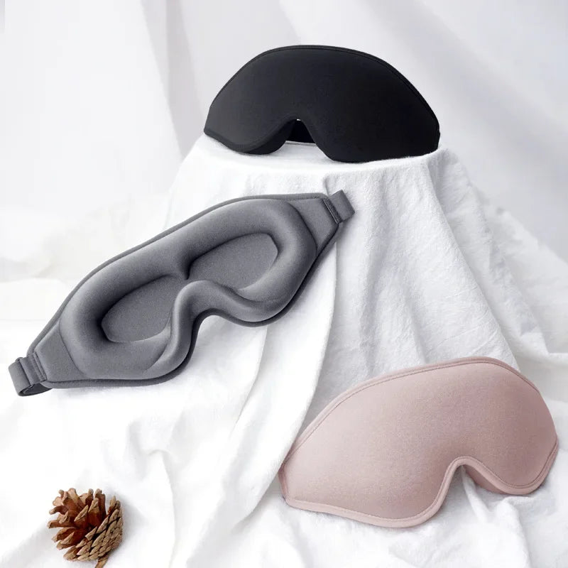 Memory Foam Travel Eye Mask – Light-Blocking Comfort