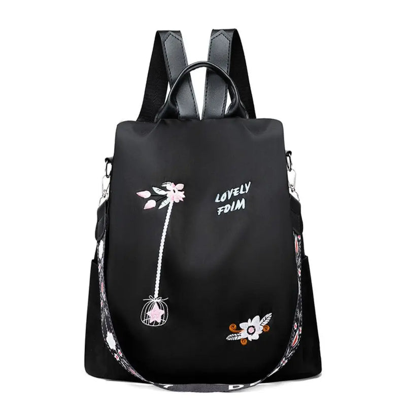 Waterproof Oxford Embroidery Backpack