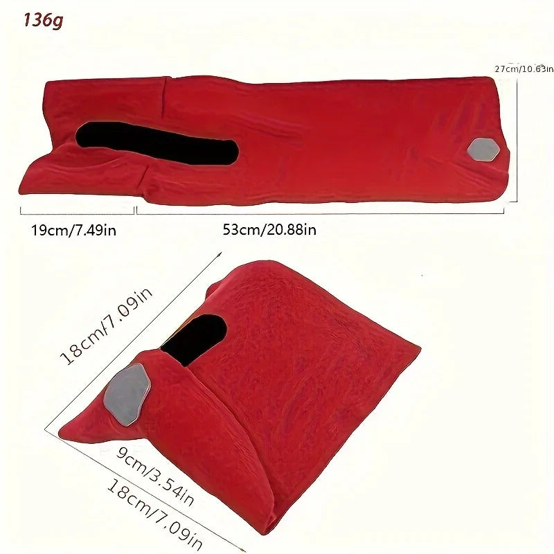 soft neck support airplane travel pillow